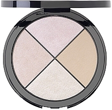 Face Highlighter - Aden Cosmetics Highlighter Palette — photo N3