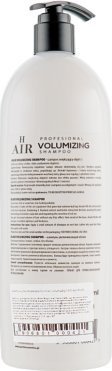 Volumizing Shampoo - Profis H Air Volumizing — photo N2