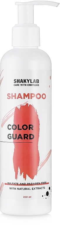 Sulfate-Free Shampoo for Colored Hair "Color Guard" - SHAKYLAB Sulfate-Free Shampoo — photo N2