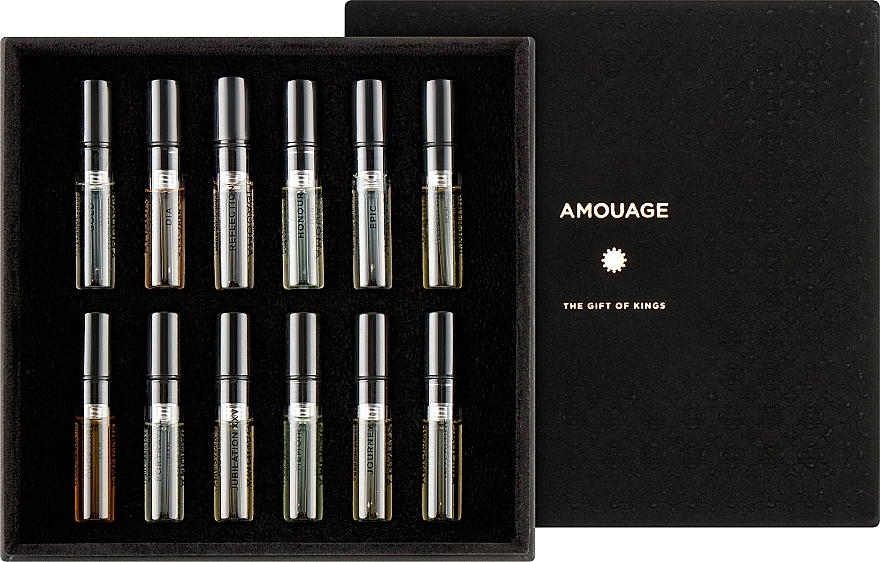 Amouage Mens Deluxe Discovery Box - Set (edp/12x2ml) — photo N2