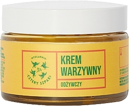 Fragrances, Perfumes, Cosmetics Nourishing Face, Neck & Decollete Vegetable Cream - Cztery Szpaki