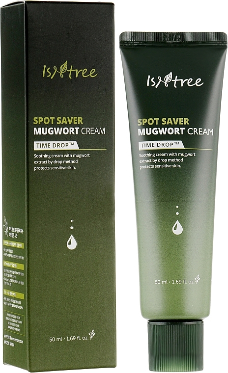 Wormwood Cream for Sensitive Skin - Isntree Spot Saver Mugwort Cream — photo N3