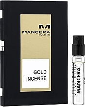 Fragrances, Perfumes, Cosmetics Mancera Gold Incense - Eau de Parfum (sample) 