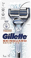 Men Shaving Trimmer - Gillette SkinGuard Sensitive Razor For Men — photo N3