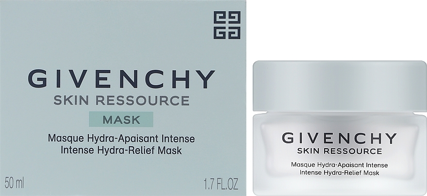 Intensive Moisturizing Mask - Givenchy Skin Ressource Intense Hydra-relief Mask — photo N2