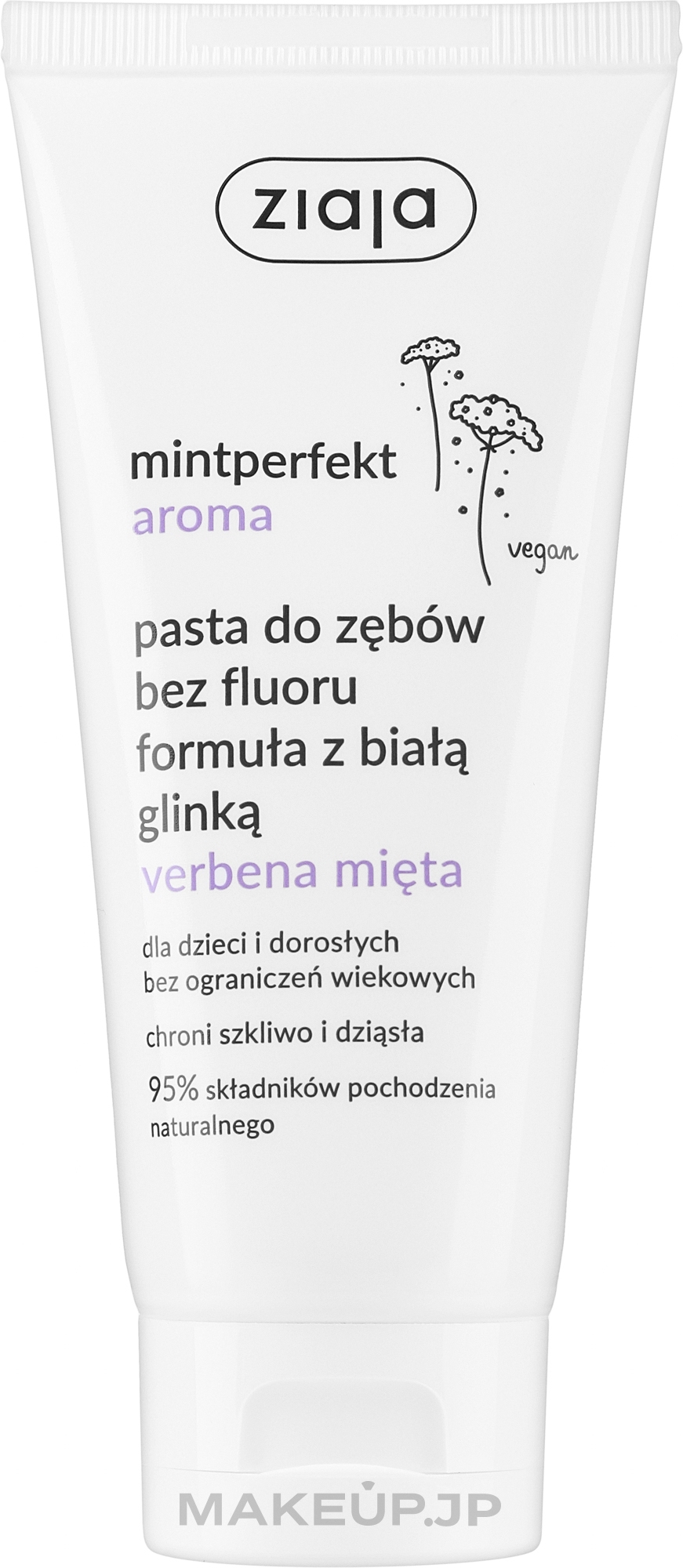 Cleaning & Hygiene Verbena & Mint Tooth White Clay - Ziaja Mintperfekt Aroma For Tooth Cleaning And Hygiene Verbena Mint — photo 100 ml