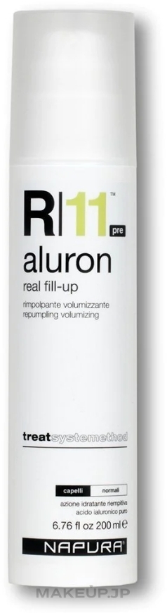 Volumizing & Moisturizing Cream for Normal Hair - Napura R11 Aluron Repumpling Pre — photo 200 ml