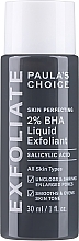 Fragrances, Perfumes, Cosmetics Salicylic Acid Toner 2% - Paula's Choice Skin Perfecting 2% BHA Liquid Exfoliating Travel Size