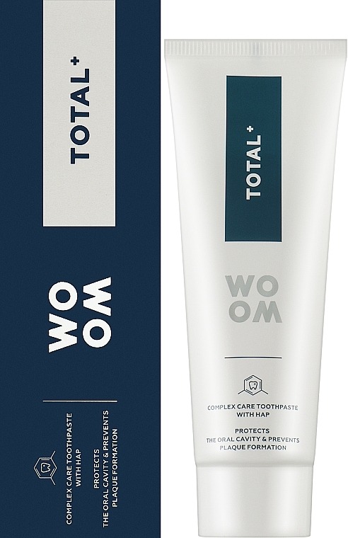 Total Care Toothpaste - Woom Total+ Comprehensive Care Toothpaste — photo N2