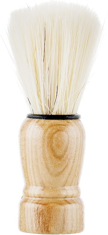 Shaving Brush, beige - Rapira — photo N6