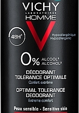 Men Deodorant 'Optimal Comfort for Sensitive Skin' - Vichy Optimal Tolerance Deodorant 48H — photo N2