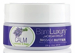 Lavender & Sage Foot & Hand Massage Oil - Morgan Taylor Bare Luxury Calm Lavender & Sage Massage Butter — photo N2