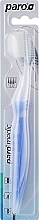 Fragrances, Perfumes, Cosmetics Toothbrush with Cone Bristles, blue - Paro Swiss Toothbrush Medic