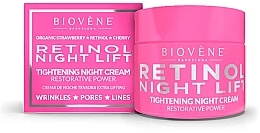 Fragrances, Perfumes, Cosmetics Firming Overnight Face Cream with Retinol - Biovene Retinol Night Lift Tightening Night Cream