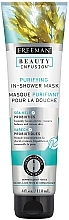 Fragrances, Perfumes, Cosmetics Cleansing Face Mask "Marine Algae + Probiotics" - Freeman Feeling Beautiful Purifying In-Shower Mask Sea Kelp + Probiotics