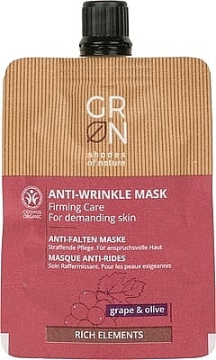 Face Mask - GRN Rich Elements Grape & Olive Cream Mask — photo N2