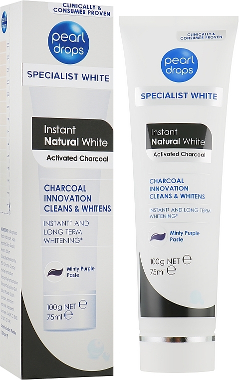 Whitening Toothpolish - Pearl Drops Specialist White Instant Natural White Toothpolish — photo N1