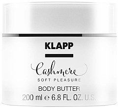 Fragrances, Perfumes, Cosmetics Nourishing Body Cream - Klapp Cashmere Soft Pleasure Body Butter