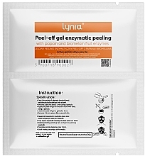 Fragrances, Perfumes, Cosmetics Enzyme Face Mask - Lynia Peel Off Gel Enzymatic Peeling