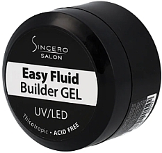 Fragrances, Perfumes, Cosmetics Gel for Nail Extension - Sincero Salon Easy Fluid Builder Gel