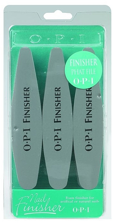 Nail File Set 400/800/1200 grit - OPI. Finisher Phat File  — photo N1