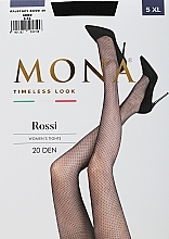 Fragrances, Perfumes, Cosmetics Tights "Rossi" 20 Den, nero - MONA