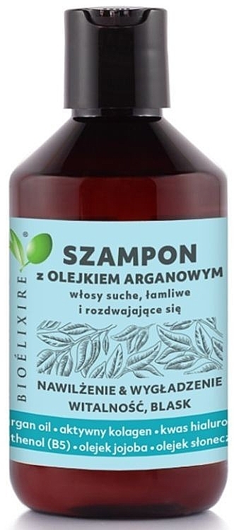 Argan Shampoo for Dry & Brittle Hair - Bioelixire Shampoo — photo N1