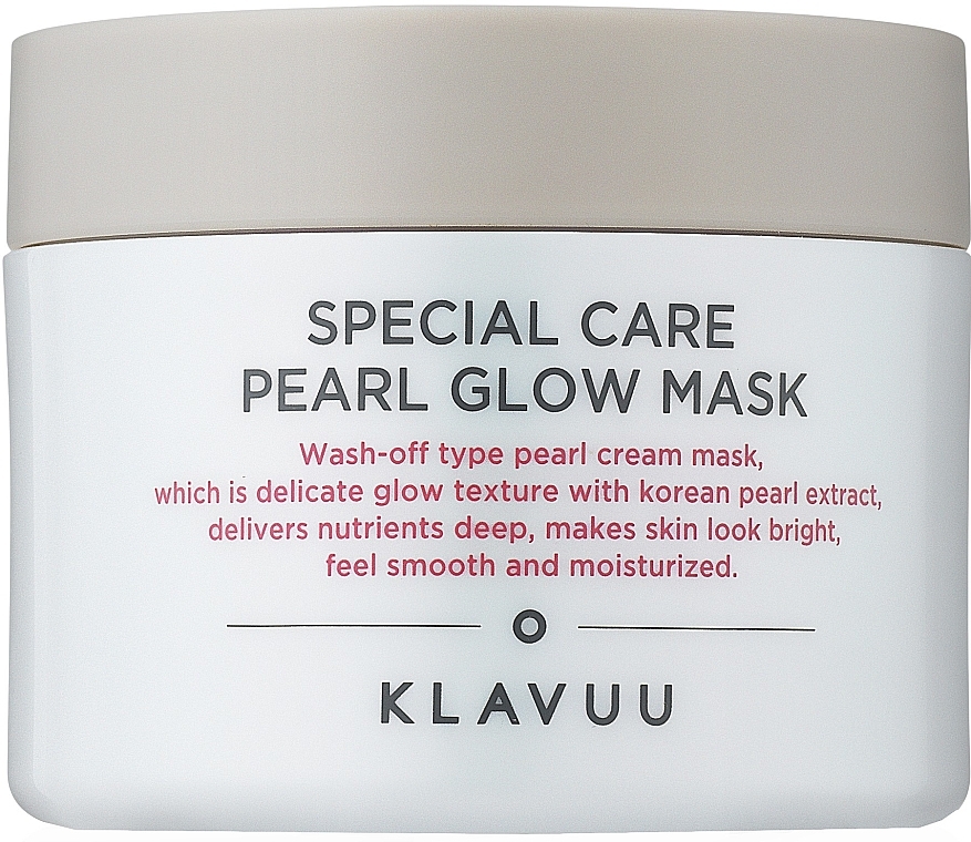 Clay Face Mask - Klavuu Special Care Pearl Glow Mask — photo N9