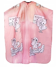 Fragrances, Perfumes, Cosmetics Kids Hairdressing Cape 95x120 cm, pink - Xhair