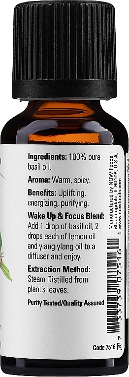 Basil Essential Oil - Now® Essential Oils — photo N2