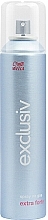 Fragrances, Perfumes, Cosmetics Extra Strong Hold No Gas Hair Spray - Wella Professionals Finish & Style Exclusiv Spray No Gas Extra Forte