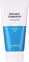 Active Hydrogen & Bamboo Carbon Cleansing Foam - The Saem Natural Condition Sparkling Anti-dust Cleansing — photo N1