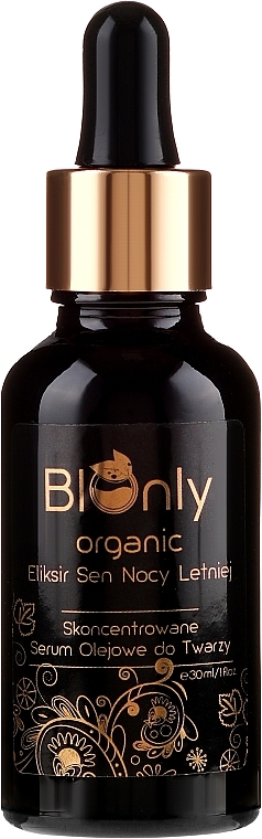 Face Elixir - BIOnly Organic Midsummer Night Oil — photo N2