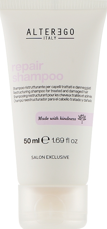 Repairing Shampoo for Damaged Hair - Alter Ego Repair Shampoo (mini) — photo N1