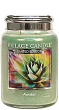 Scented Candle in Jar - Village Candle Awaken — photo N1