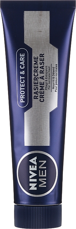 Shaving Cream - Nivea Men Protect & Care Protecting Shaving Cream with Aloe Vera — photo N1