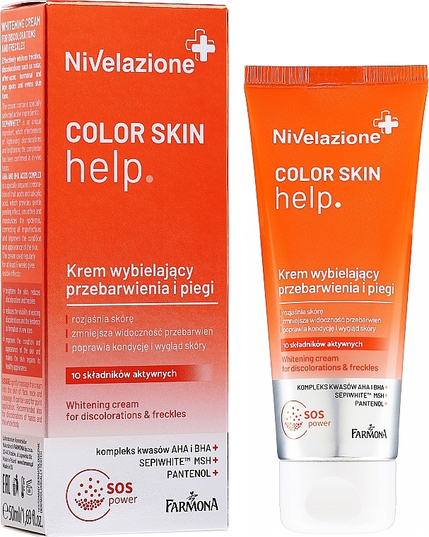 Face Cream - Farmona Nivelazione Whitening Cream — photo N2