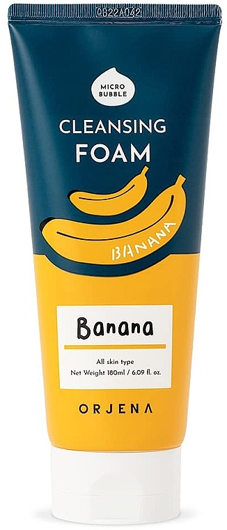 Banana Face Cleansing Foam - Orjena Cleansing Foam Banana — photo N2
