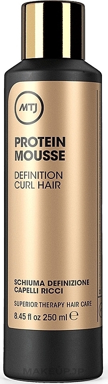 Strong Hold Hair Mousse - MTJ Cosmetics Superior Therapy Protein Mousse — photo 250 ml