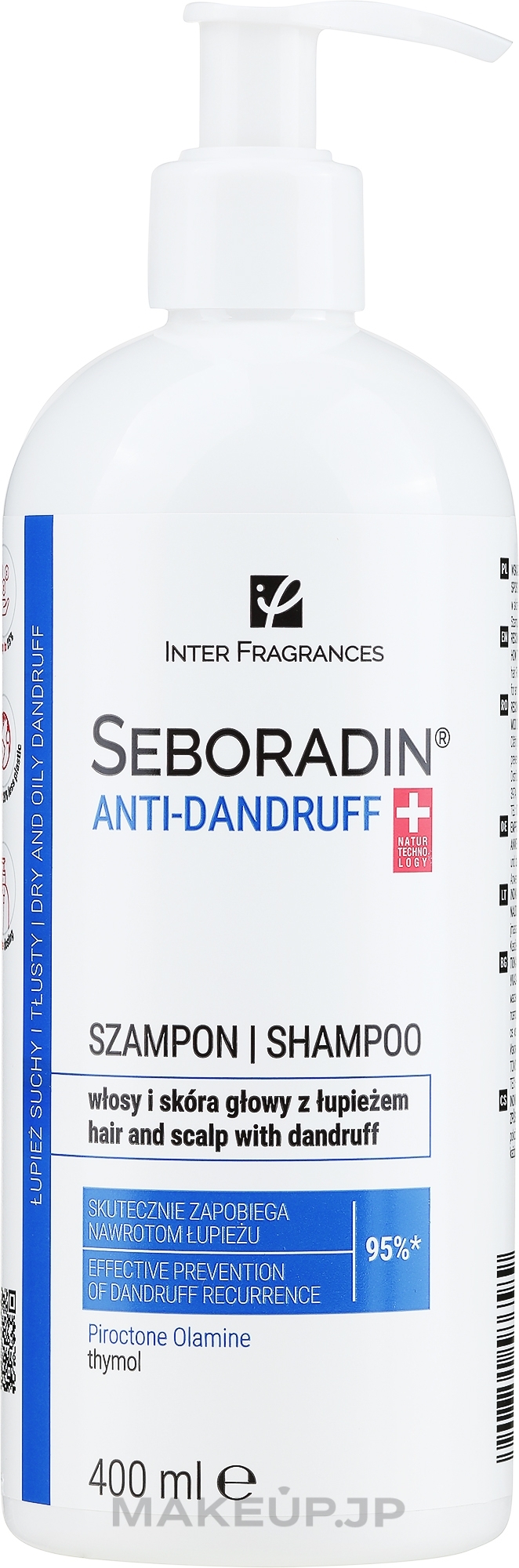 Anti-Dandruff Shampoo - Seboradin Shampoo Anti-Dandruff — photo 400 ml