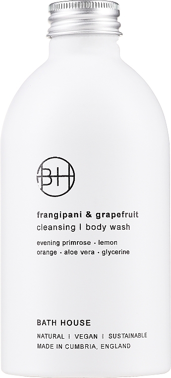 Bath House Frangipani & Grapefruit Body Wash - Shower Gel — photo N3