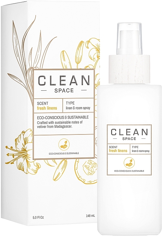 Clean Fresh Linens - Home Fragrance Spray — photo N2