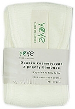 Fragrances, Perfumes, Cosmetics Bamboo Headband, ecru - Yeye