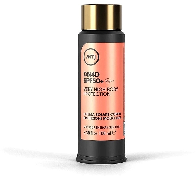 Body Cream SPF50+ - MTJ Cosmetics Superior Therapy Sun Care DN4D SPF50+ Very High Body Protection — photo N1
