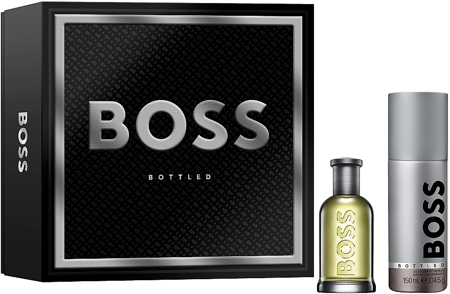 BOSS Bottled - Set (edt/50ml+deo/150ml) — photo N2