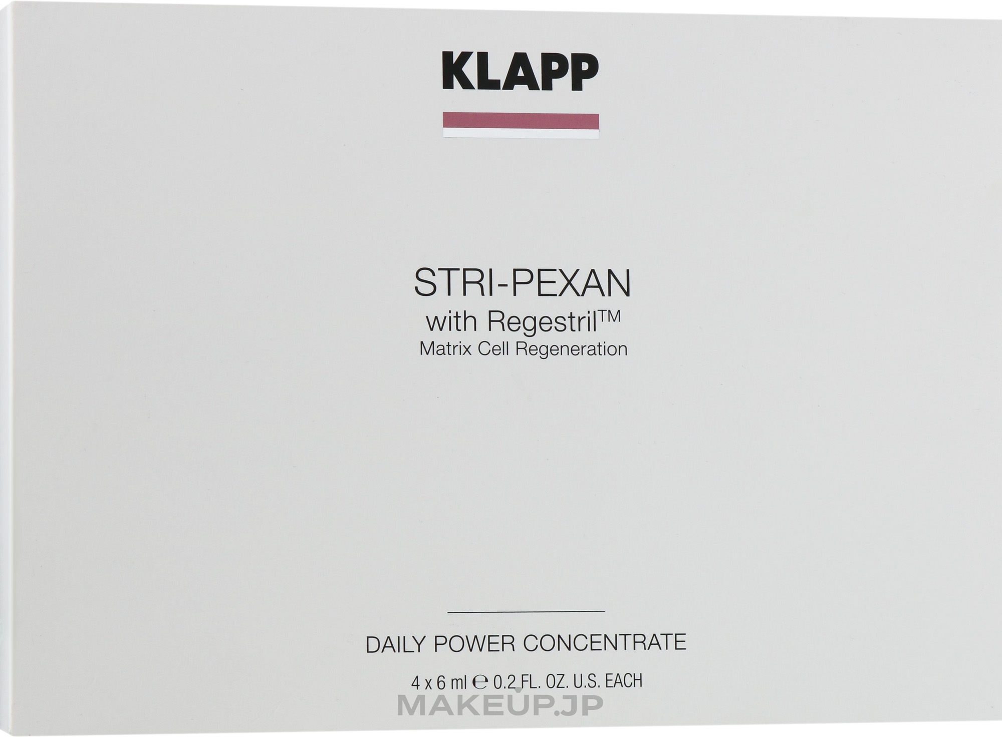 Daily Power Concentrate - Klapp Stri-PeXan Daily Power Concentrate — photo 4 x 6 ml