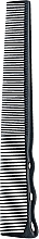 Comb, 167 mm, black - Y.S.PARK Professional 252 B2 Combs Soft Type — photo N1