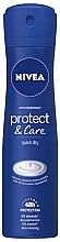 Fragrances, Perfumes, Cosmetics Women Deodorant Spray "Protection and Care" - NIVEA Protect & Care Antyperspirant
