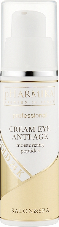 Peptide Eye Cream - pHarmika Cream Eye Anti-Age Moisturizing Peptides — photo N1