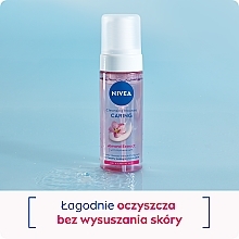 Gentle Face Cleansing Mousse for Dry & Sensitive Skin - NIVEA Aqua Effect — photo N3